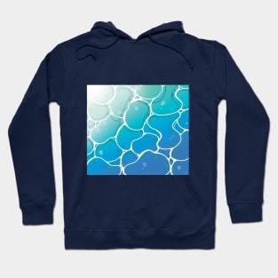 Clear Water pattern Hoodie